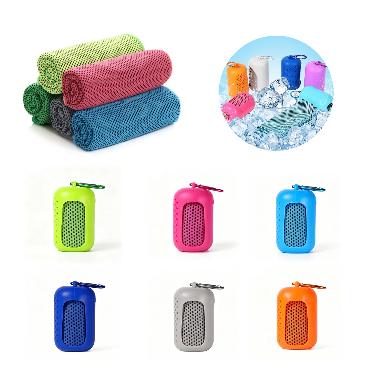 Custom Logo Quick Dry Cooling Sports Towel 1