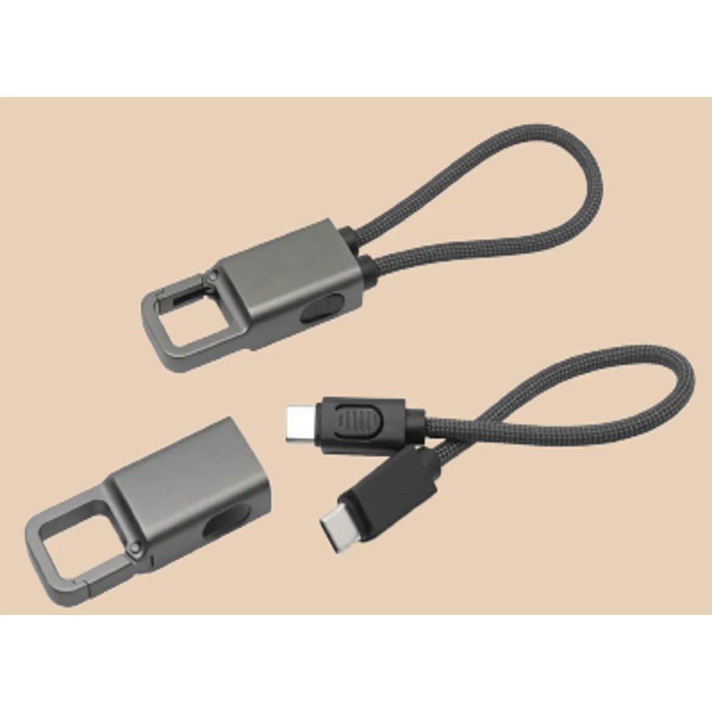Zinc Alloy Type-C Keychain Cable 1