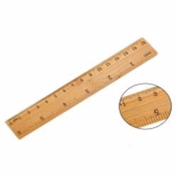 Bamboo Ruler 15Cm