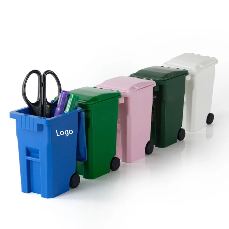 Creative Mini Trash Can Desktop Organizer 1