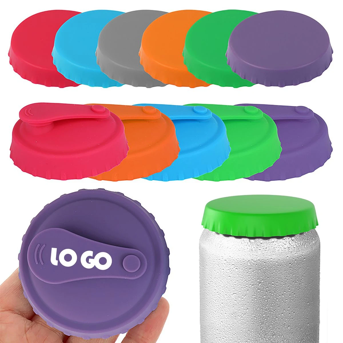 Silicone Soda Can Lid 1
