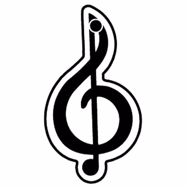 Music Symbol Key Tag