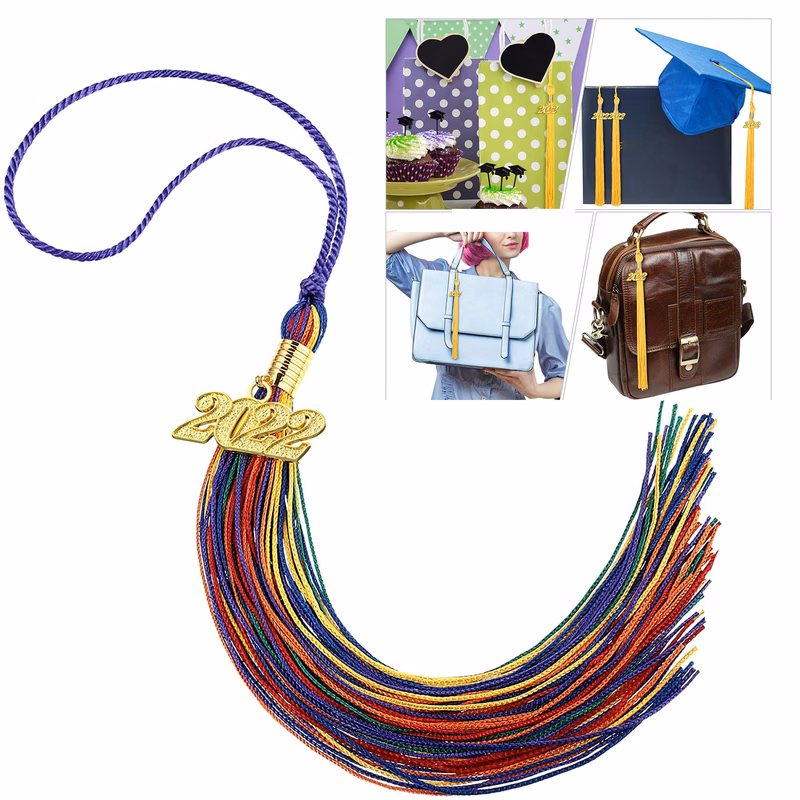 Tiny Tri-Layered Tassels
