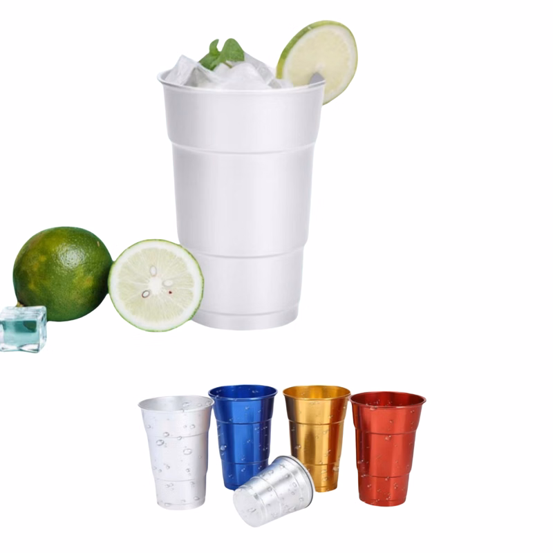 17oz Reusable Aluminum Party Cup