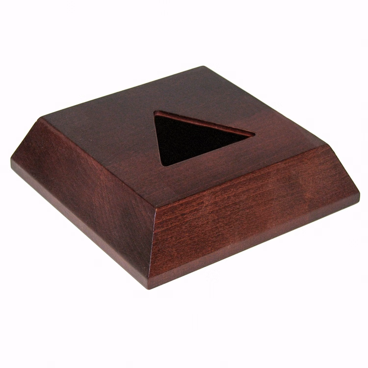Wood Base, 5.50 x 5.50 x 1.25"