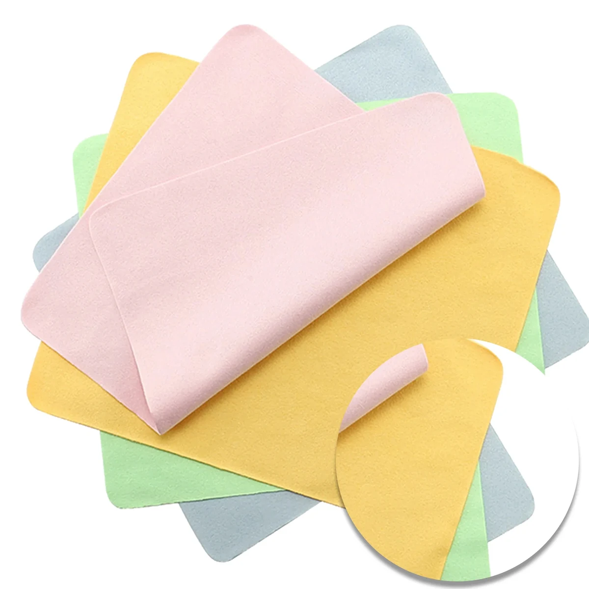 Full Color Microfiber Glasses Cleaning Cloth 1
