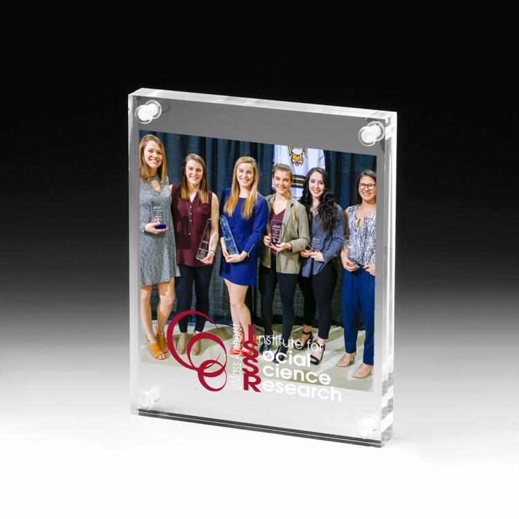 Clear Acrylic Entrapment Frame - 5-3/4" x 7"