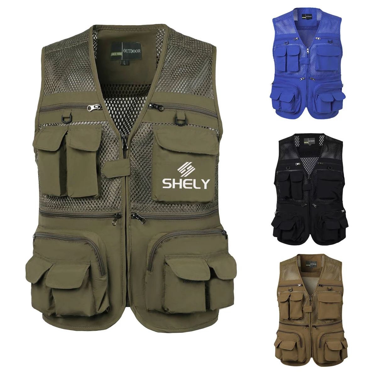 Men's Work Hunting Multi-Pocket Sports Vest 1