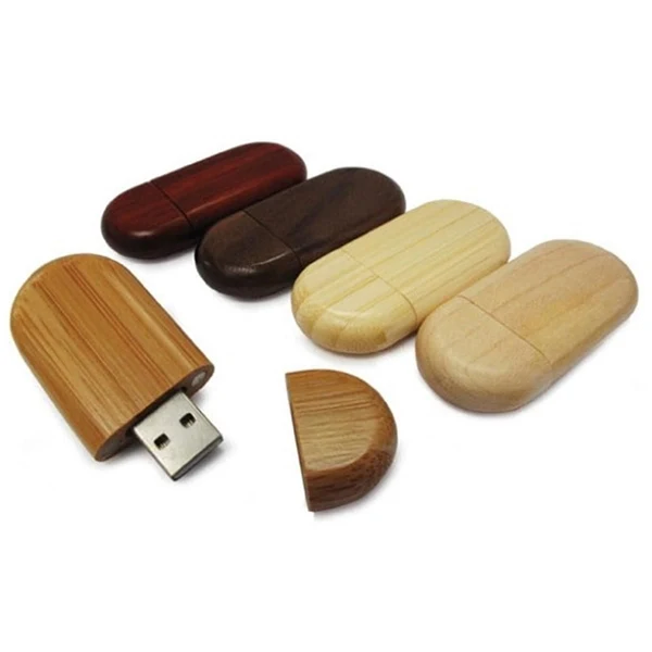 Capsule-Style Wood Casing PCB USB Drive 1