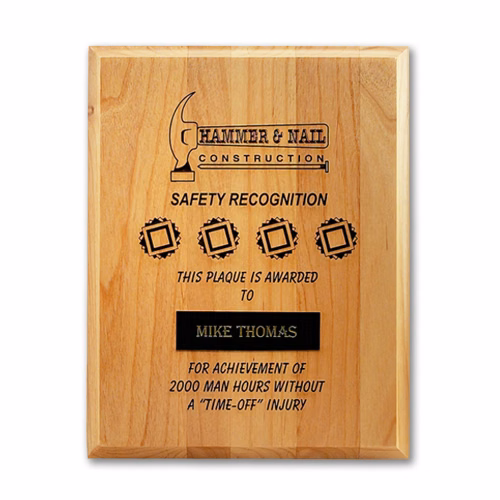 Wood Plaque 7 x 9"