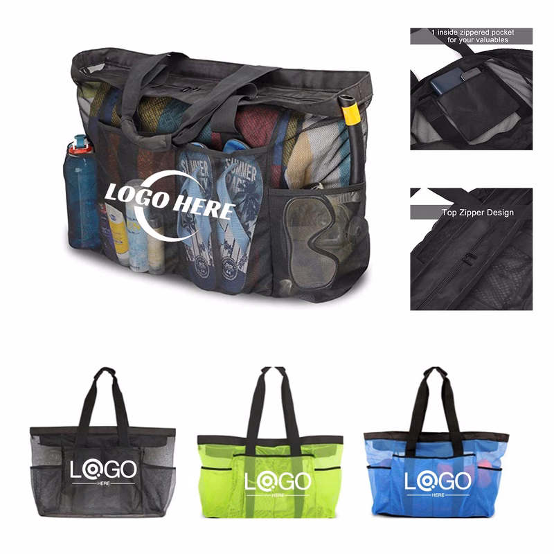Large Mesh Travel Tote Bag