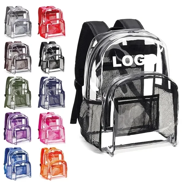 Clear Backpack for Work, School and Travel 1