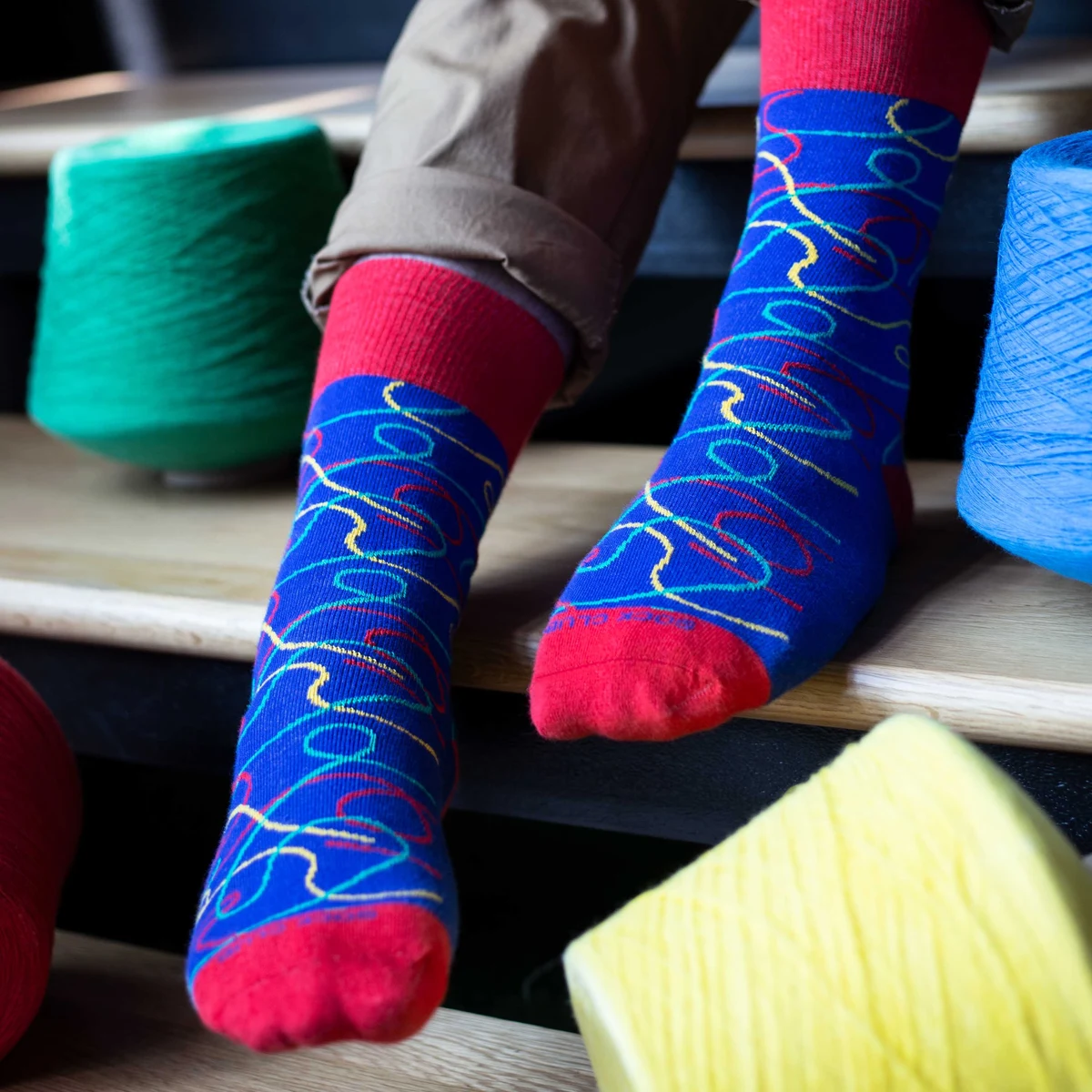Crew Architect Socks - Stylish Support for Design Visionaries - American Made 1