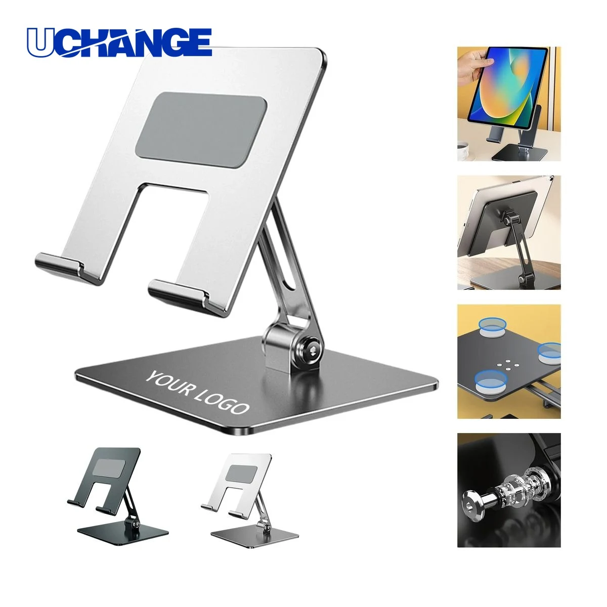 All-Metal Carbon Steel Adjustable Tablet Stand Mount 1