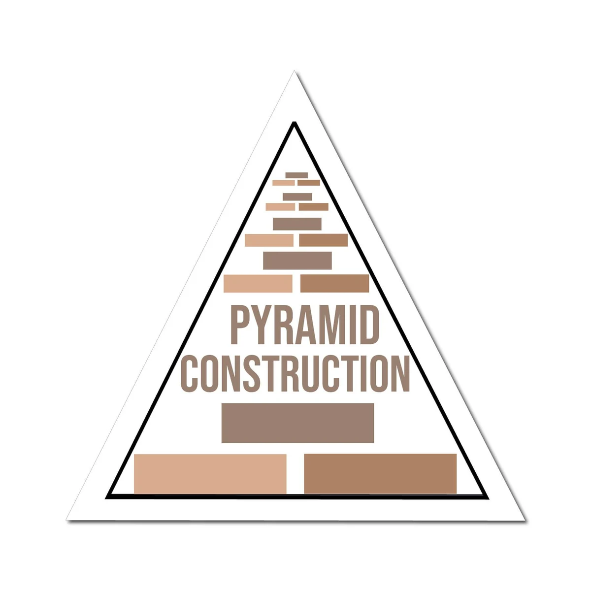 Triangle 2.46" x 2.51" NoteKeeper™ Magnet 35 Mil 1