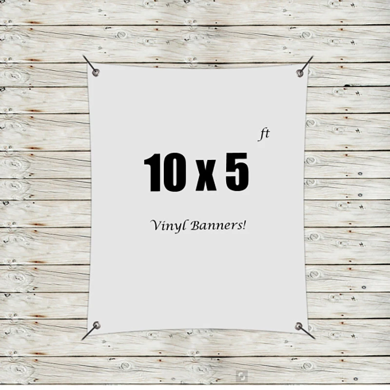 Custom 10' x 5' Vinyl Banners 1