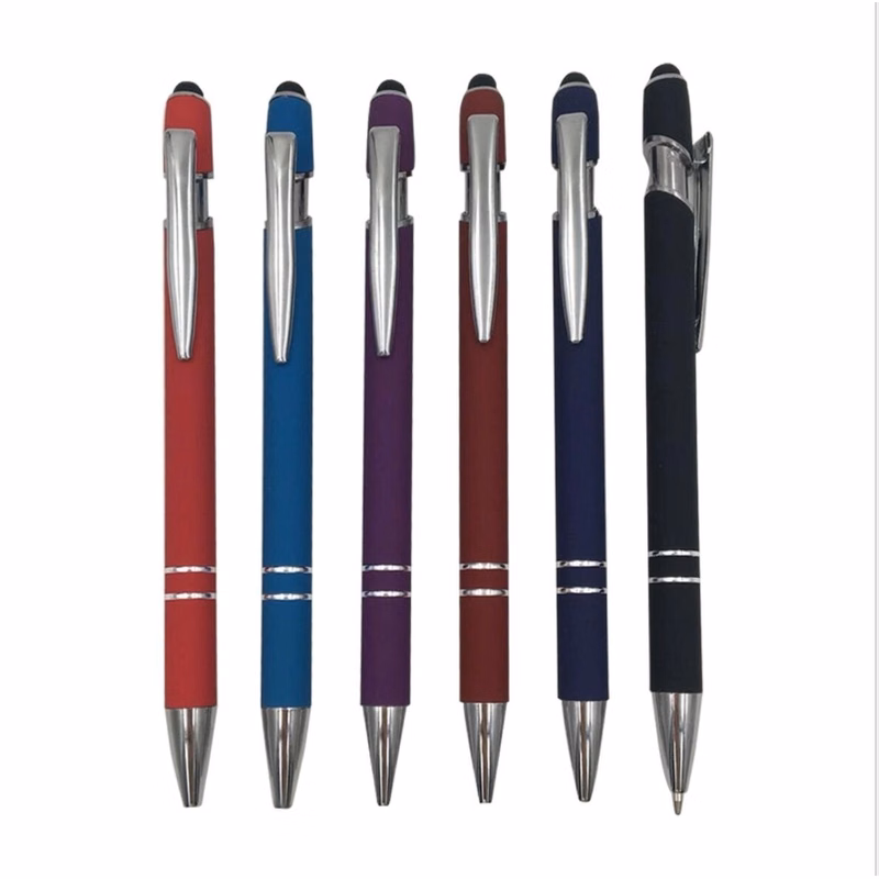 Metal Ballpoint Pen with Stylus