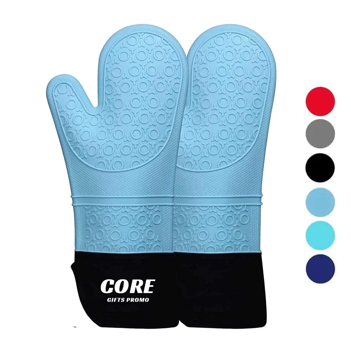 Extra Long Professional Silicone Oven Mitt 1