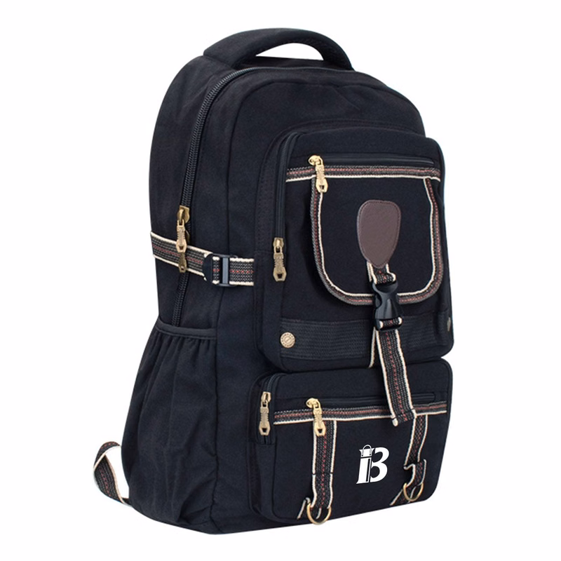 Large nylon outdoor backpack