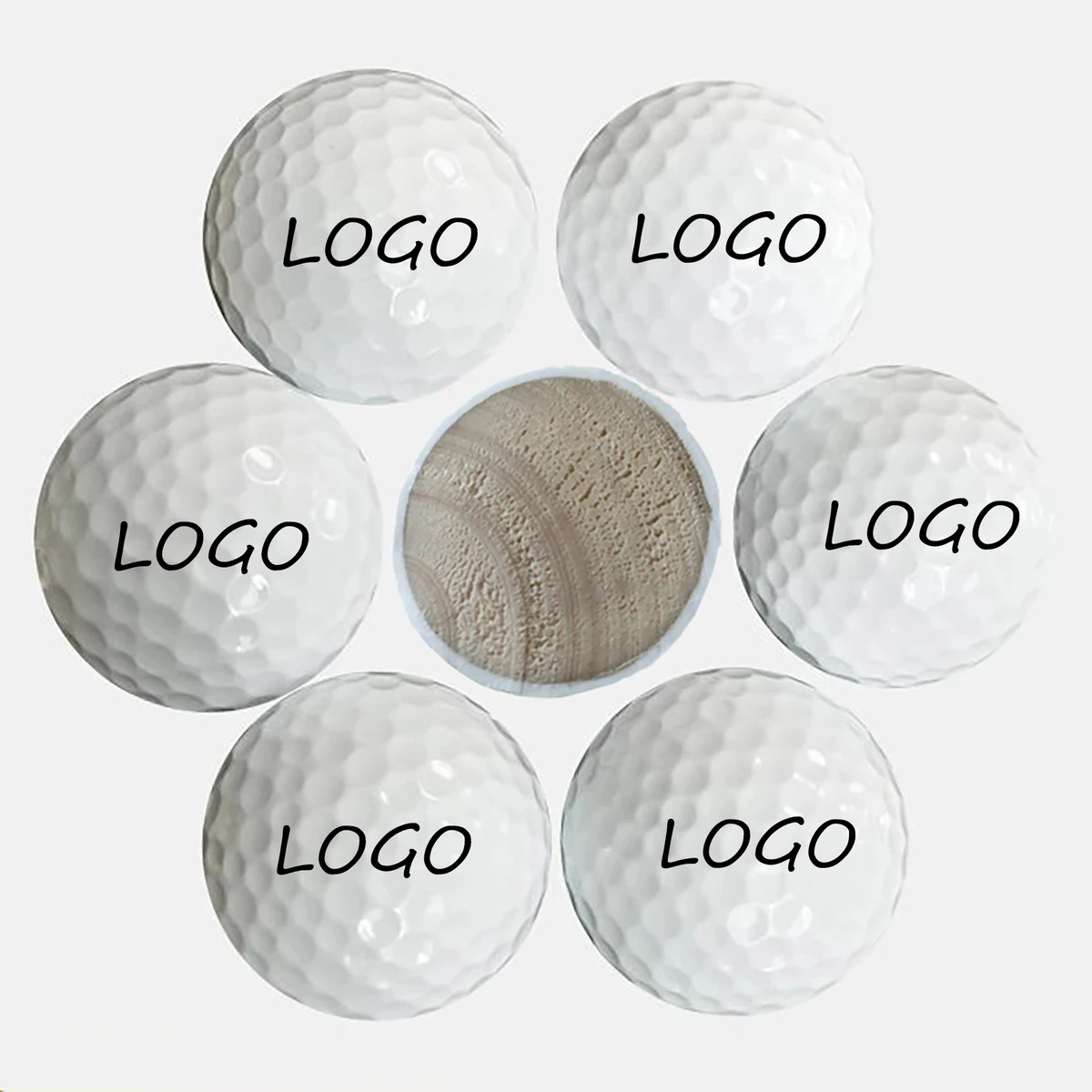 MOQ 100pcs Professional Grade Surlyn Golf Ball 1