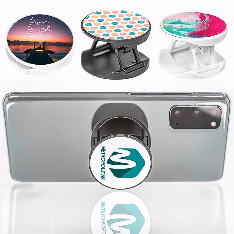 Full Color Pop Up Foldable Phone Holder - No Setup Fee
