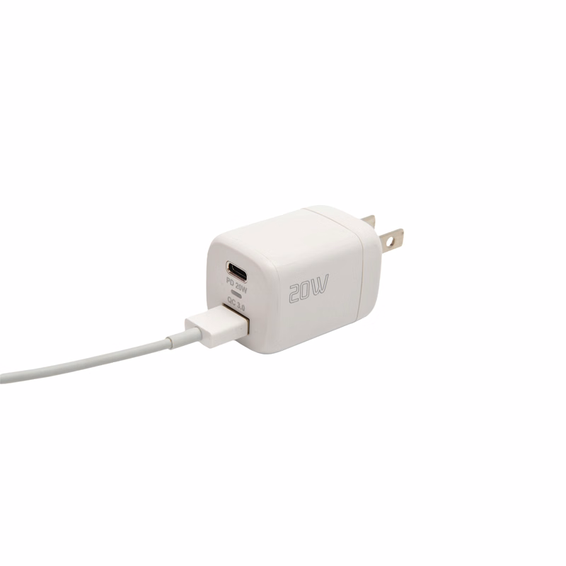 PD 20W & QC 3.0  Power Adapter  at 50% smaller and 3X faster