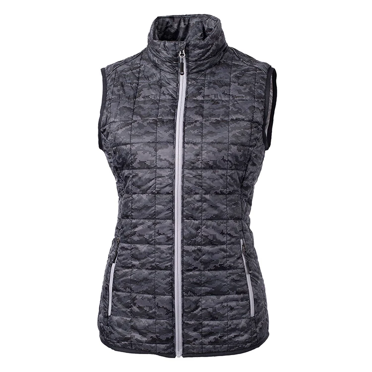 Cutter and Buck Ladies Rainier Insulated Puffer Vest 1