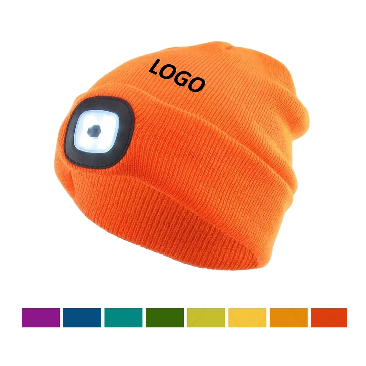 LED Light Knitted Beanie 1