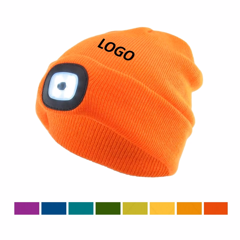 LED Light Knitted Beanie