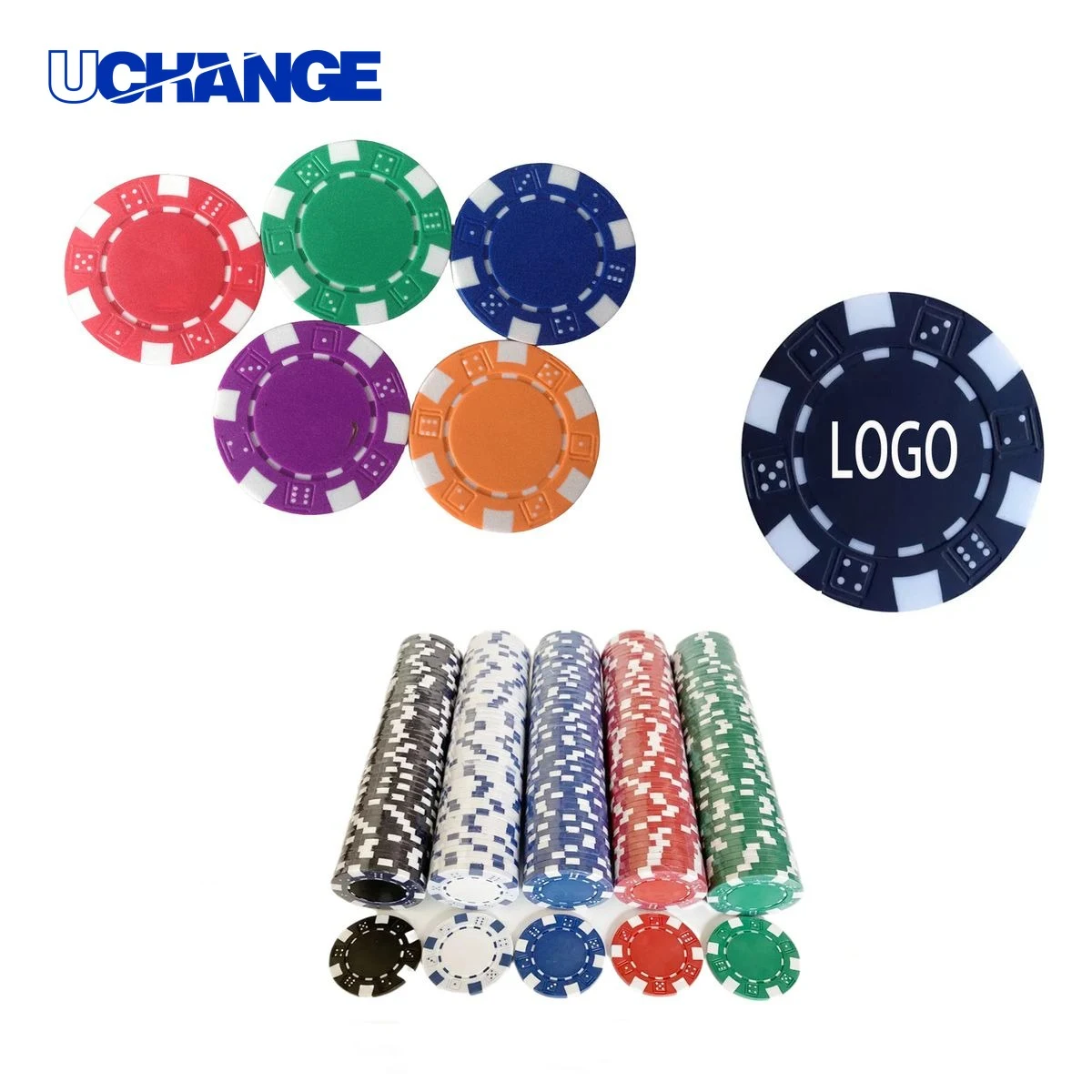 Professional Clay Poker Chips for Casino 1