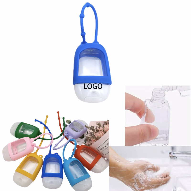 Hand Sanitizer Bottle Keychain Holder
