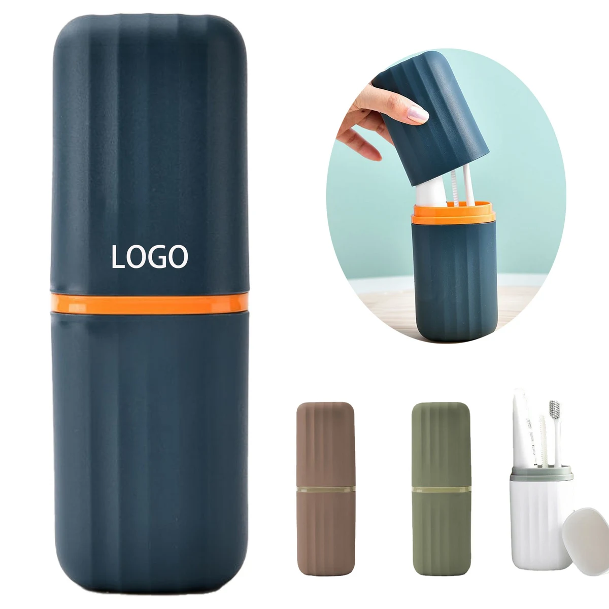 Portable Toothbrush Travel Storage Cup 1