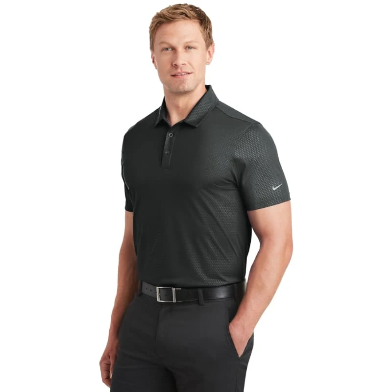 Nike Dri-FIT Embossed Tri-Blade Polo. 1