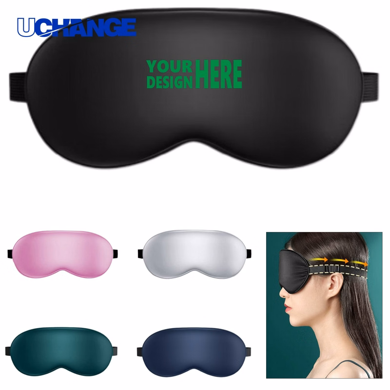 Reversible Faux Silk Blackout Sleep Mask
