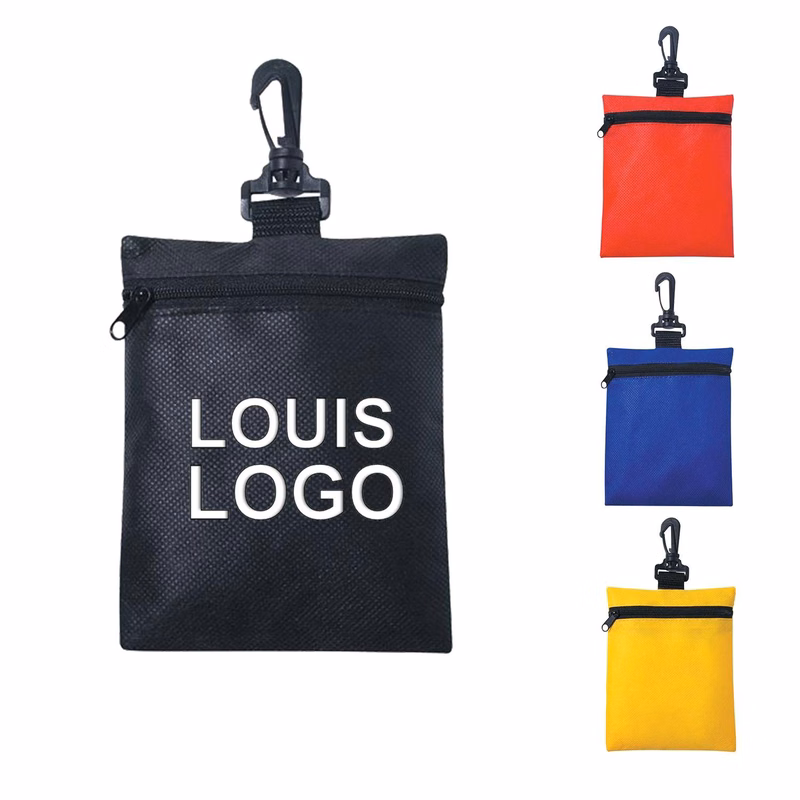 Mini Golf Ball Bag with Zipper