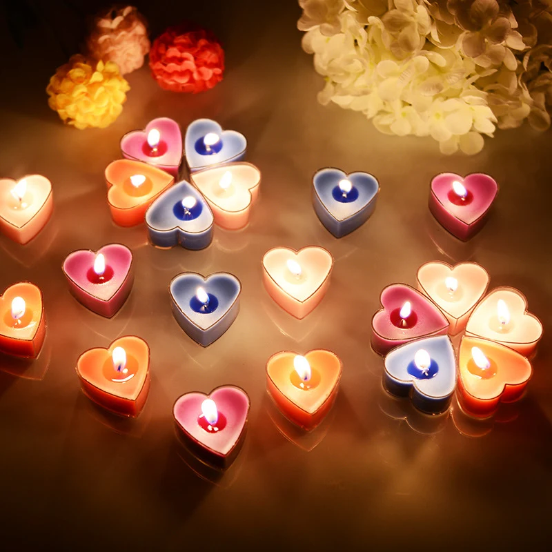 Heart-Shaped Scented Candles 1