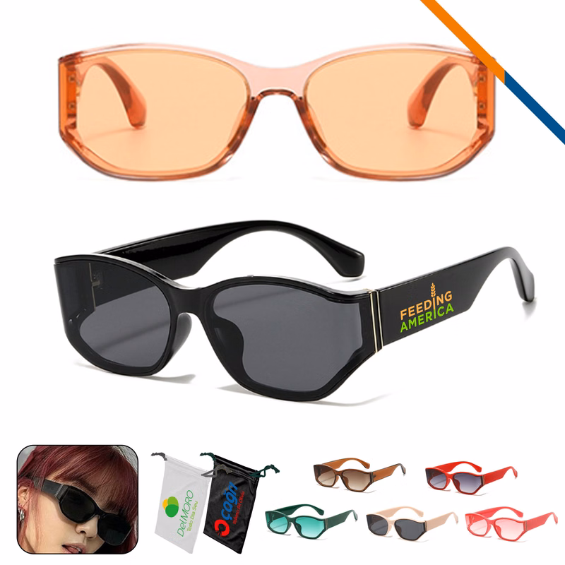 Belto Vintage Oval Sunglasses