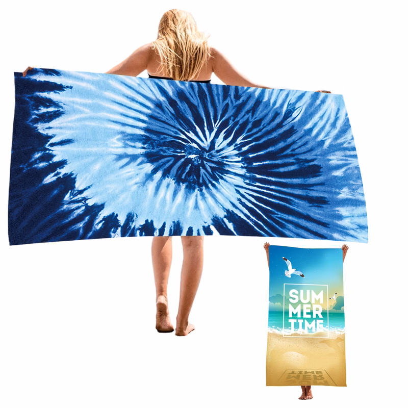 Bright Polyester Holiday Towel
