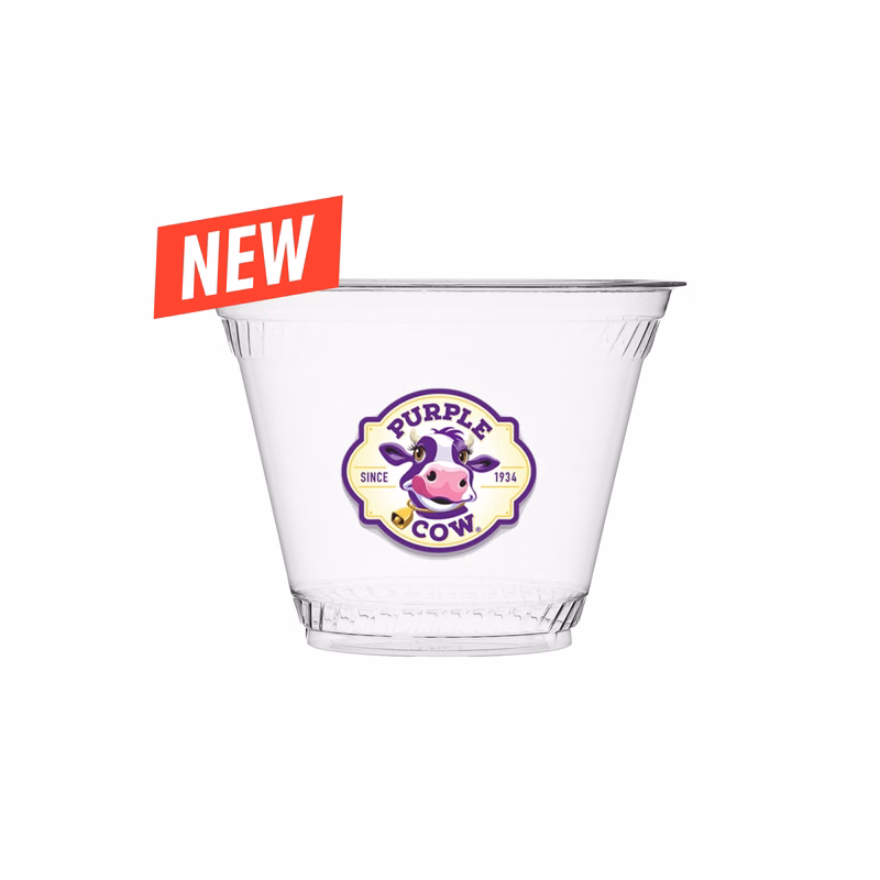 9 Oz. Eco Friendly Clear Cup, Digital