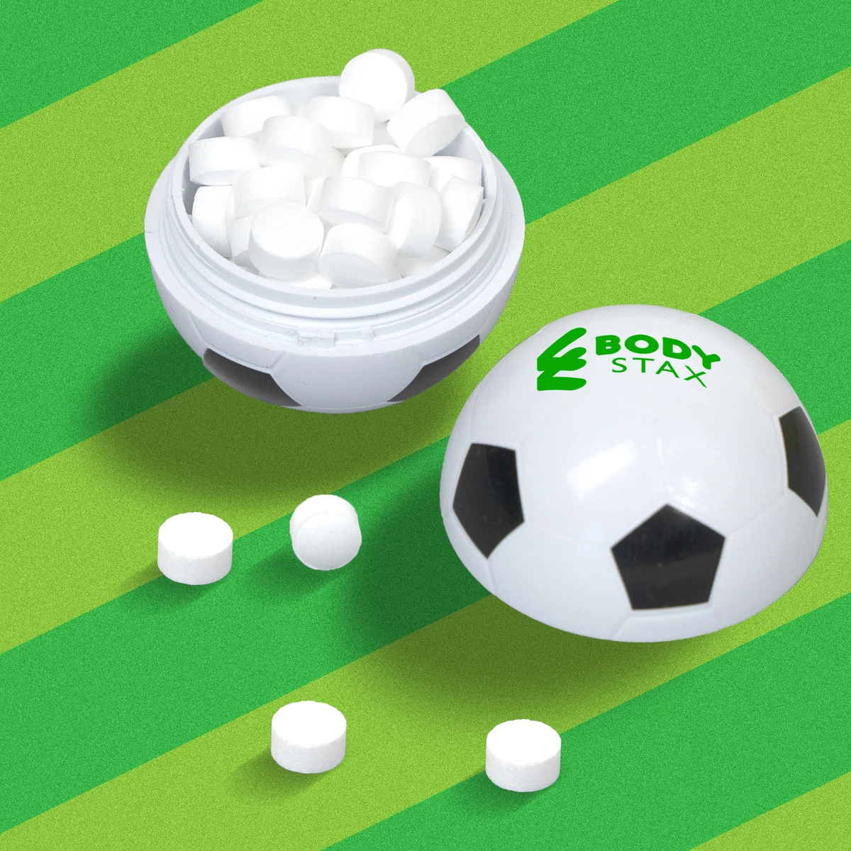 Soccer Ball Mint Container 1