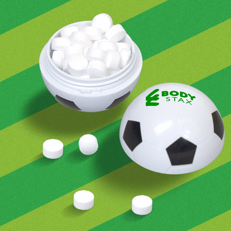 Soccer Ball Mint Container