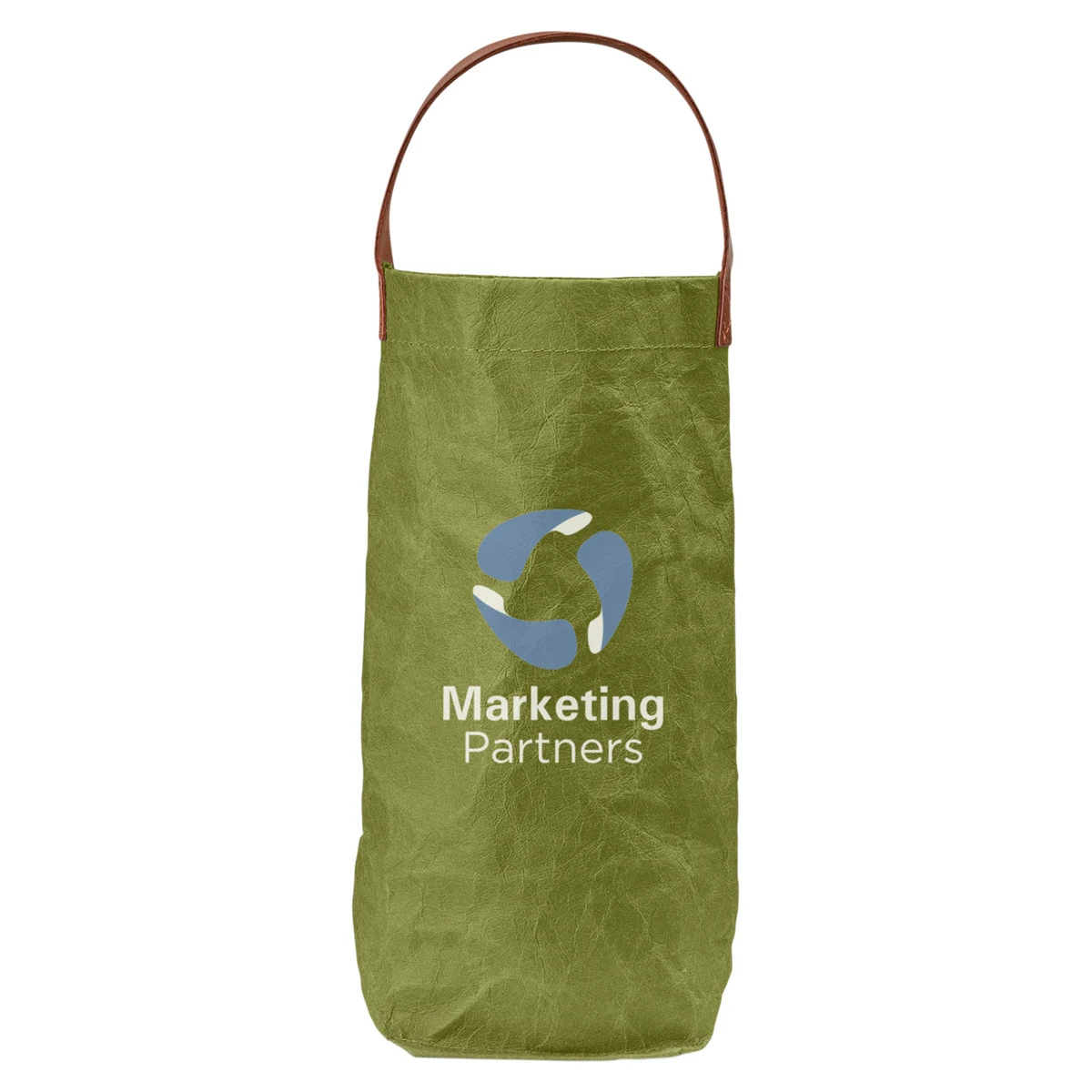 Home & Table Washed Paper Wine Tote Bag 1