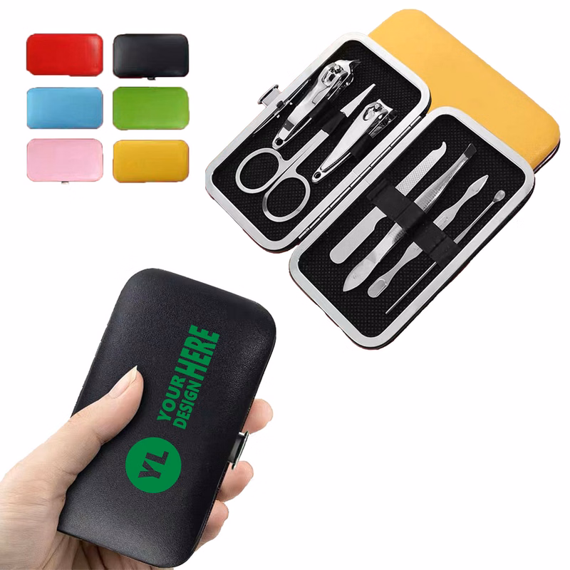 MOQ 20 Colorful 7-Piece Nail Grooming Kit