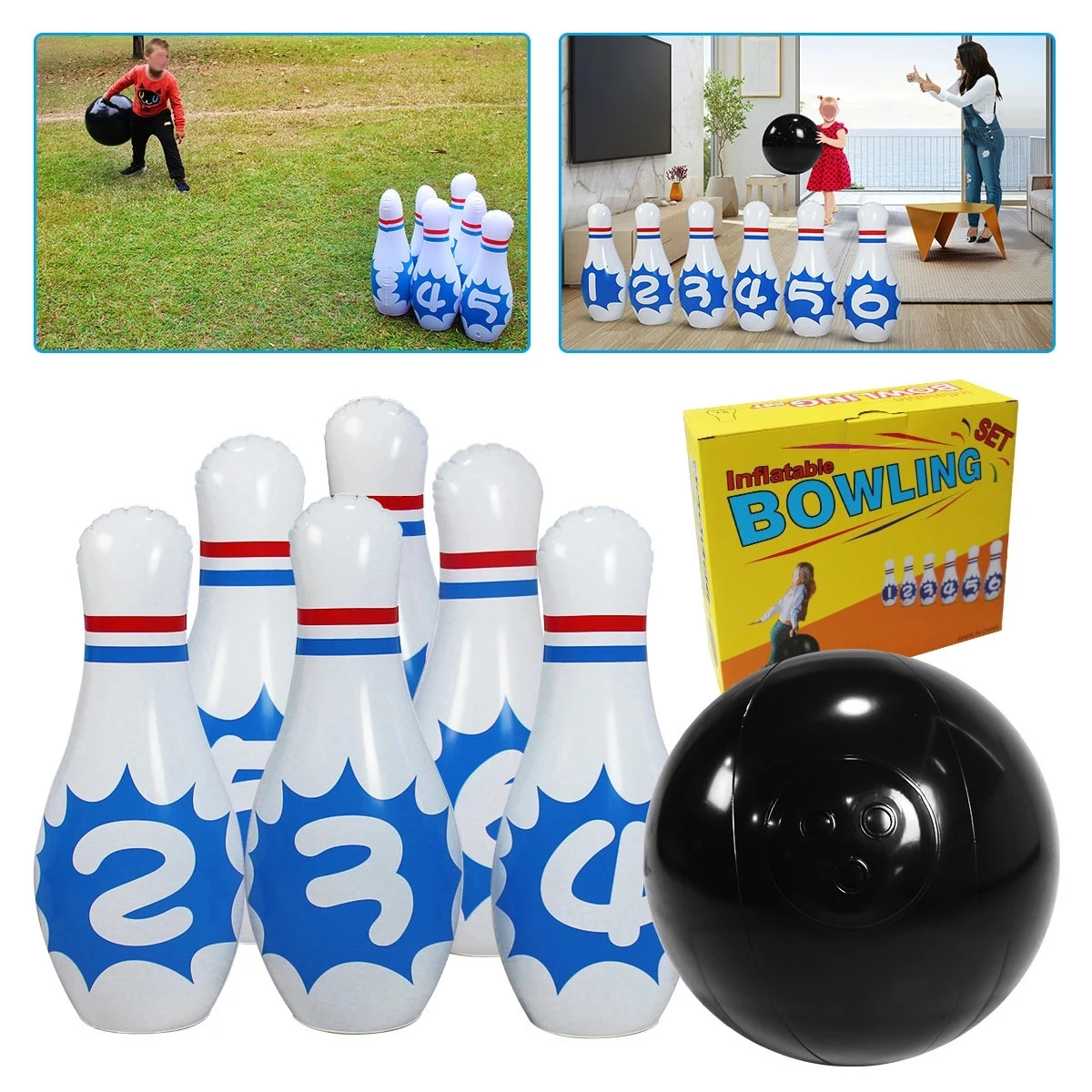 Kids Bowling Set Indoor Games Or Outdoor 1