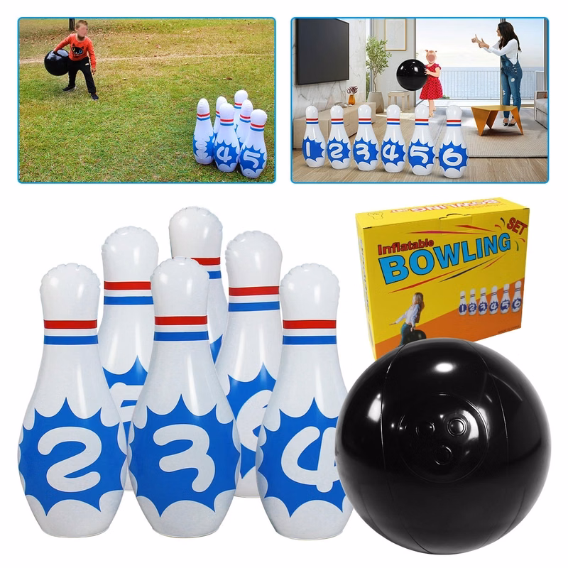 Kids Bowling Set Indoor Games Or Outdoor
