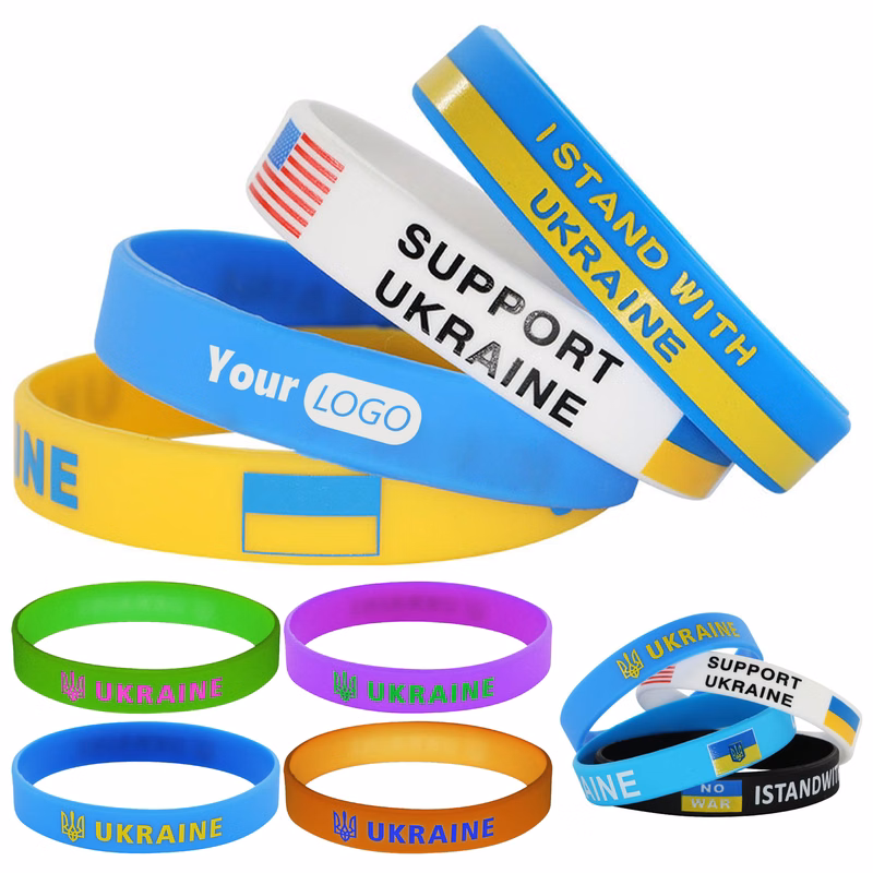 Silicone Radiant Glow In The Dark Silicone Bracelet For Nighttime Fun