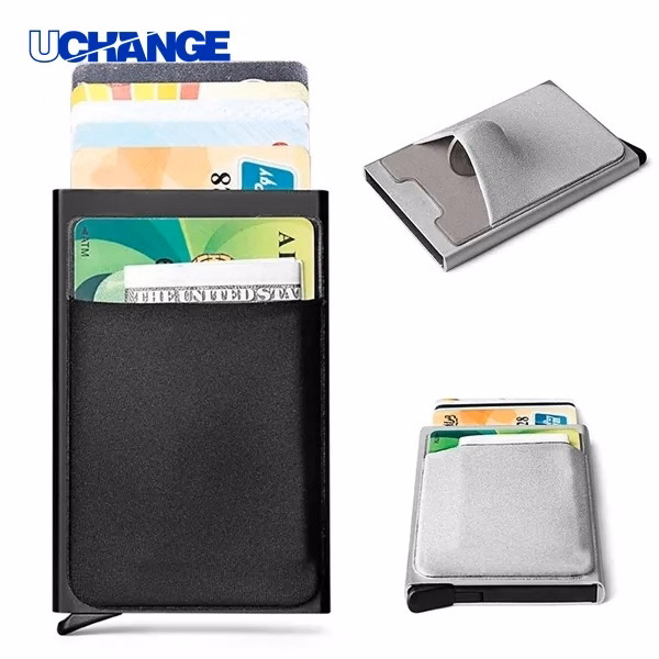 Pop Up Slim Credit Card Holder Wallet for Travel