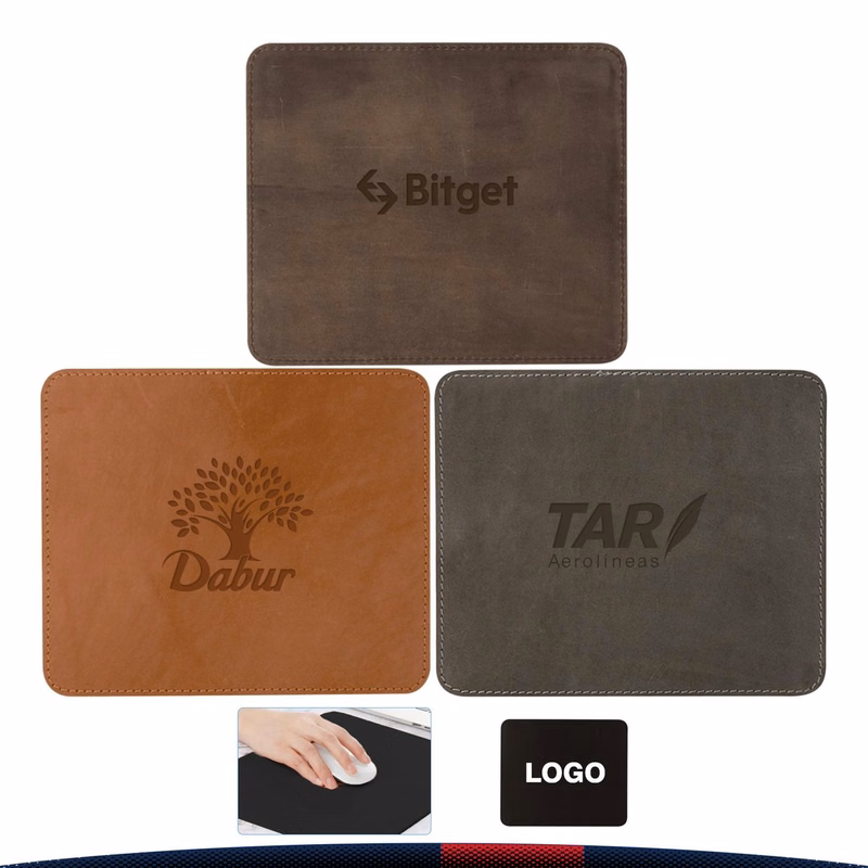 Cursdot Leather Mouse Pad