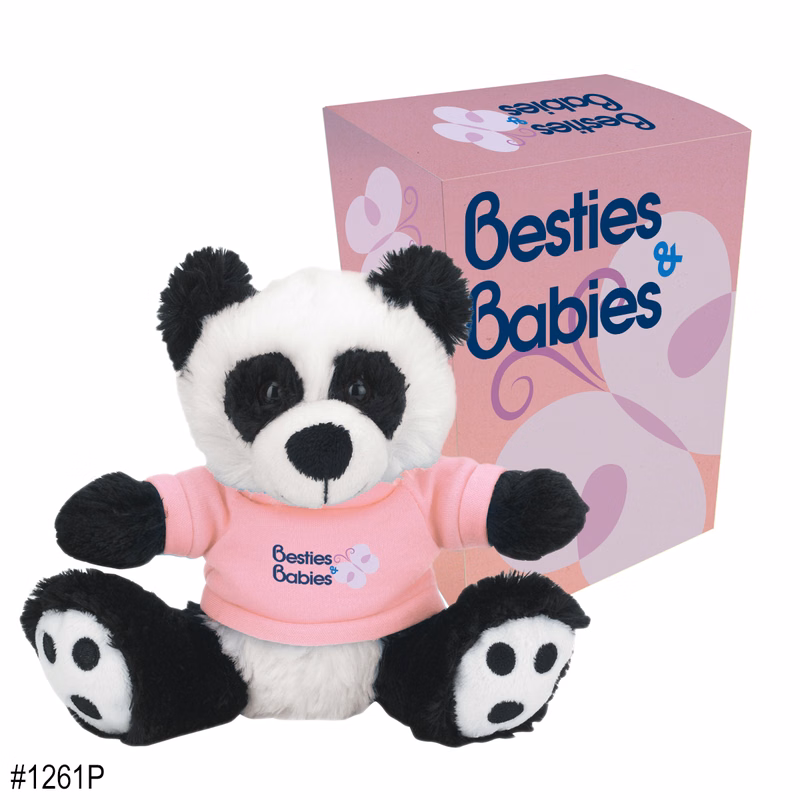 6" Big Paw Panda