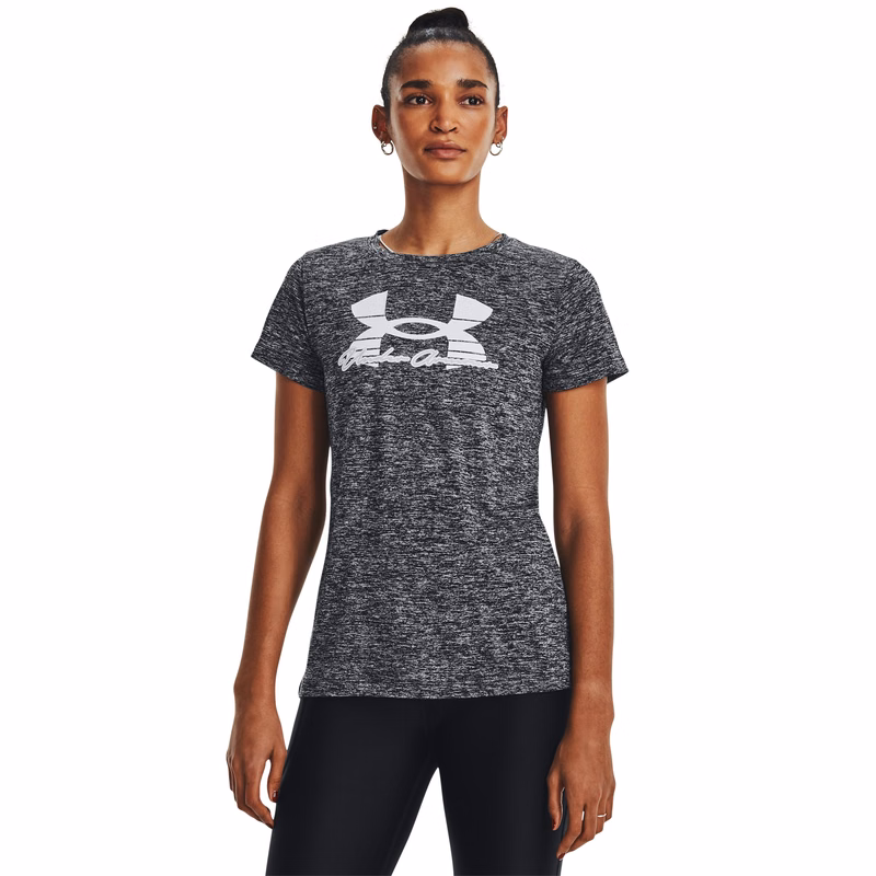 Women's UA Tech Twist Script Short Sleeve